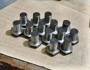 Cold forged components, room temperature forming