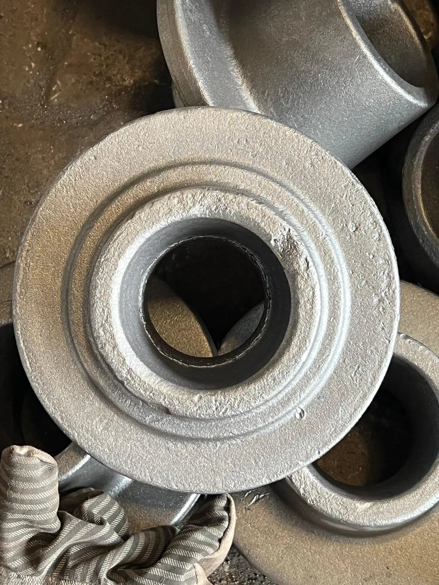 Hot upset forging on bar end, India partner facility