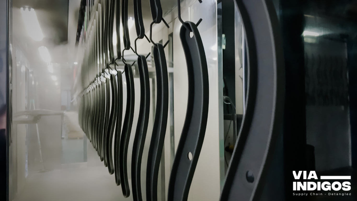 CED Coatings: Premium aluminum powder-coated components for superior durability and corrosion resistance.